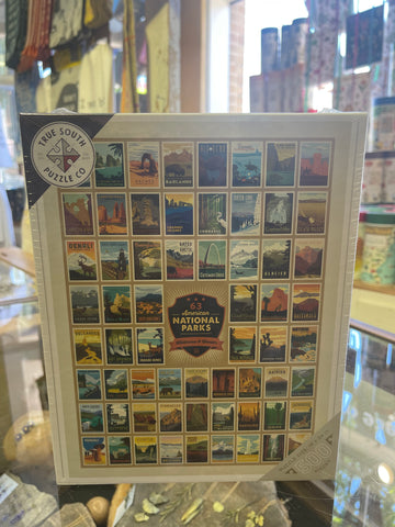 National Parks poster puzzle