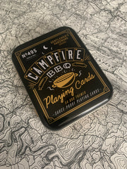 Campfire BBQ themed playing cards