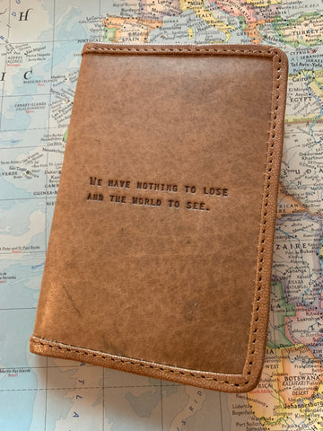 Nothing to lose passport cover