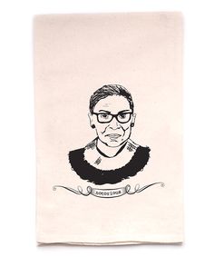 Ruth Bader Ginsberg dish towel