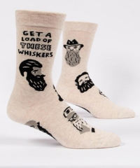 GET A LOAD OF THESE WHISKERS / M-CREW SOCKS