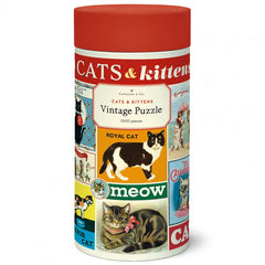 Cats and Kittens Vintage Puzzle
