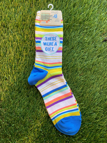 These were a gift / W CREW SOCKS